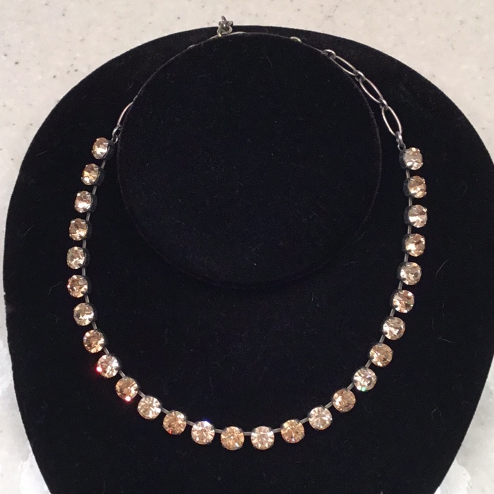 Mariana Topaz Swarovski Crystal Necklace